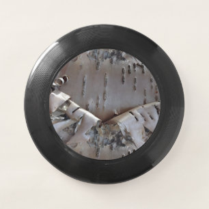 Curly Birch Bark Tree Rustic Wham-O Frisbee