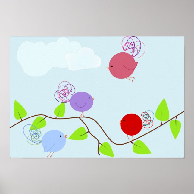 Curly Birdies 1 Poster (Front)