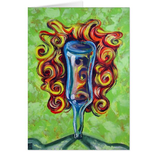 Curly Bottle Head Cards (Front)