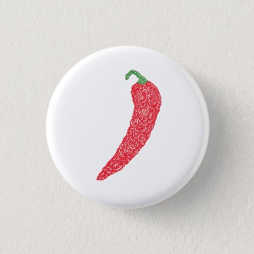 Curly Chilli Pepper  Button