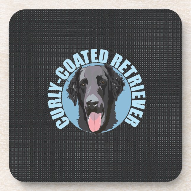CURLY-COATED RETRIEVER COASTER (Front)