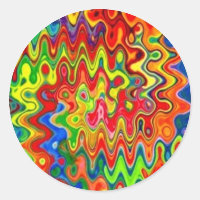 Curly Colors Stickers (Front)