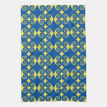 Curly Diamond Pattern
