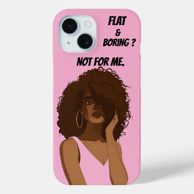 CURLY GIRL Case-Mate iPhone CASE (Back)