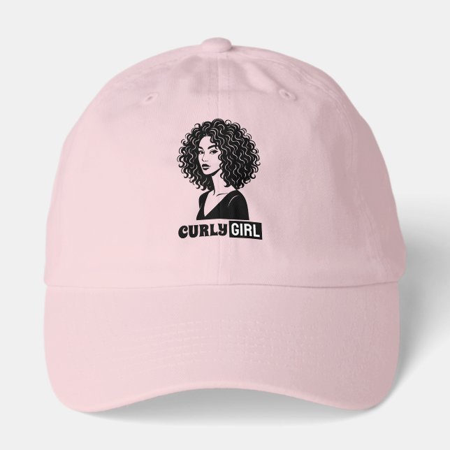 Curly Girl Hat (Front)