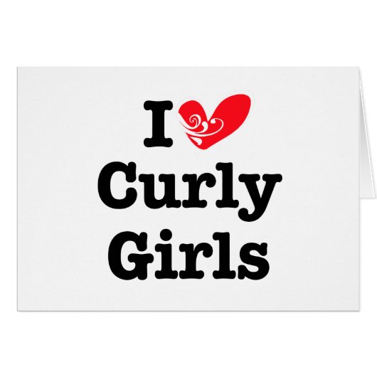 Curly Girls Love Cards (Front Horizontal)