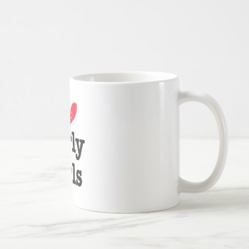 Curly Girls Love Coffee Mug