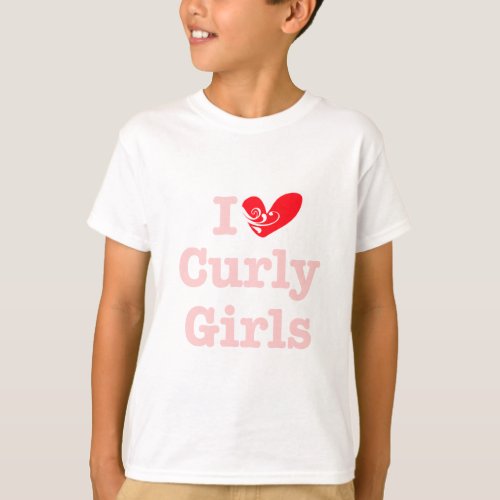 Curly Girls Love T_Shirt