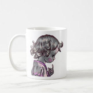 Curly Hair Girl mug