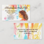 Curly Hair Hairstylist Natural Hair Salon Business Card