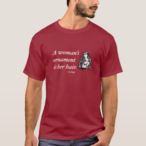 Curly Hair quote about hair T_Shirt