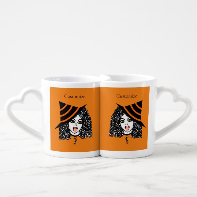 Curly-haired Witch Thunder_Cove  Coffee Mug Set (Front Nesting)