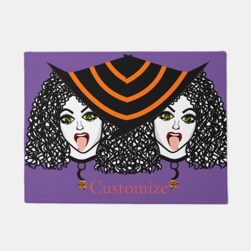 Curly_haired Witch Thunder_Cove Doormat