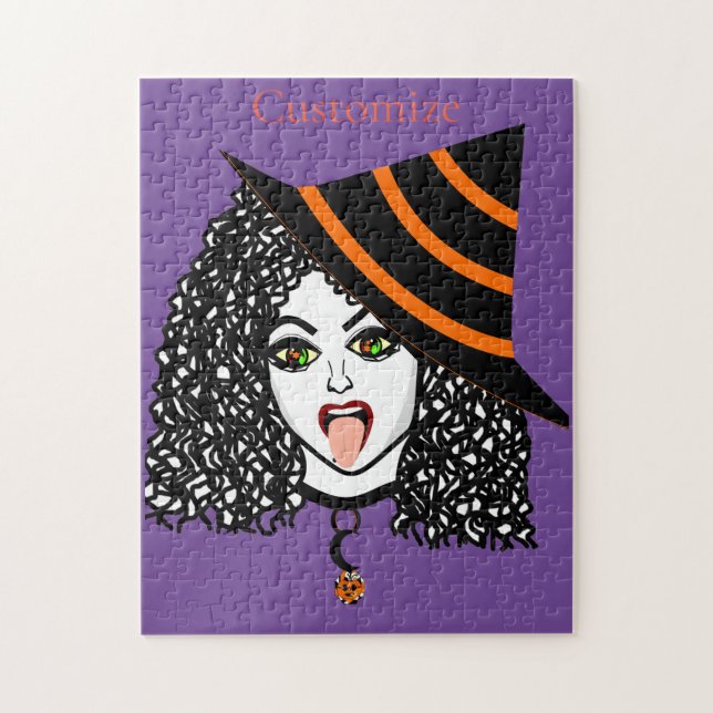 Curly-haired Witch Thunder_Cove Jigsaw Puzzle (Vertical)