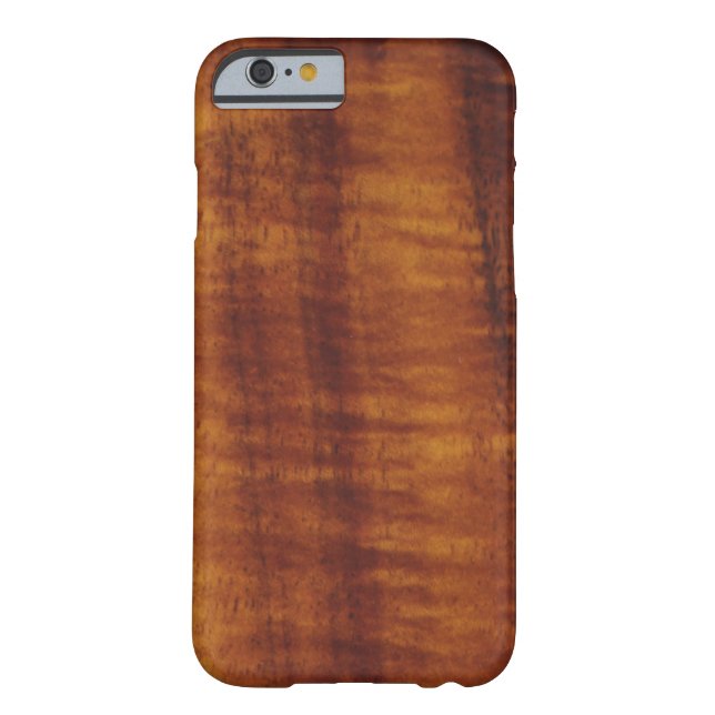 Curly Hawaiian Koa Wood Style  Case-Mate iPhone Case (Back)