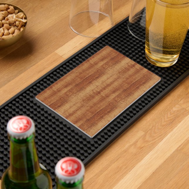 Curly Koa Acacia Wood Grain Look Bar Mat (Insitu (Bar 2))
