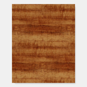 Curly Koa Acacia Wood Grain Look Foam Board