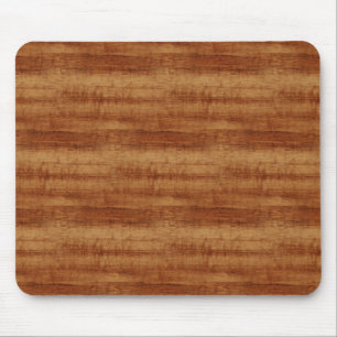 Curly Koa Acacia Wood Grain Look Mouse Pad