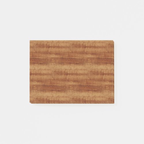 Curly Koa Acacia Wood Grain Look Post_it Notes