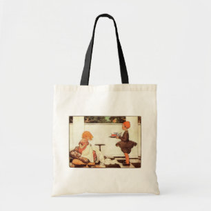 Curly Locks Nursery Rhyme Tote Bag