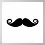 Curly Mustache Poster