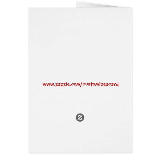 Curly Trumps Everything Cute Card (Back)