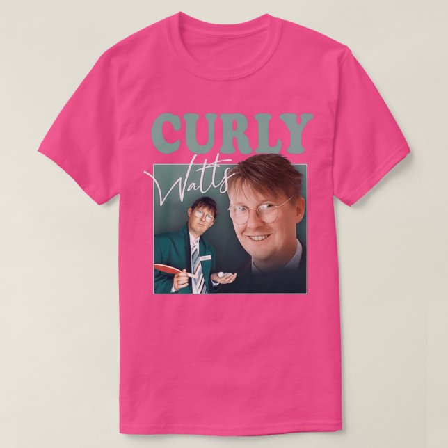 Curly Watts T-Shirt (Design Front)