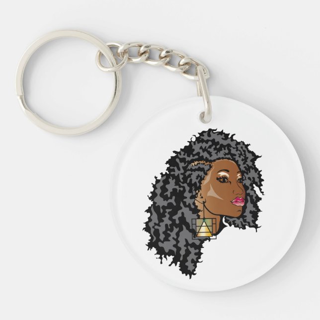 CURLZ “SHAY” KEYCHAIN (Front)