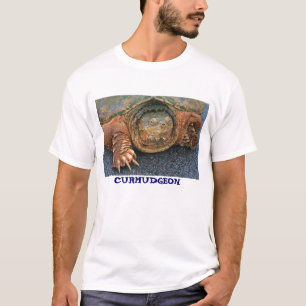 CURMUDGEON shirt Snapping Turtle Grumpy