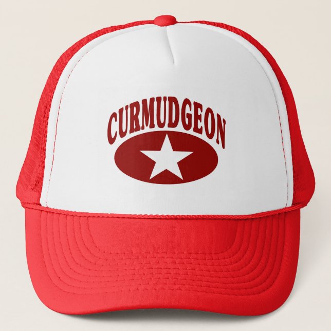 Curmudgeon Trucker Hat (Front)