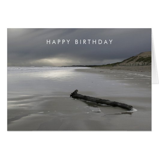 Curracloe beach in winter cards (Front Horizontal)