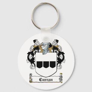Curran Family Crest Keychain