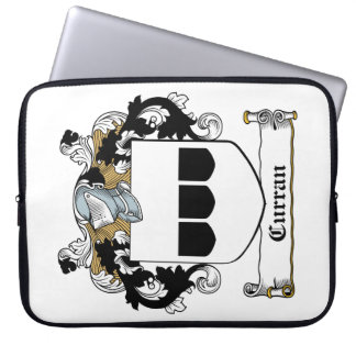 Curran Family Crest Laptop Sleeve