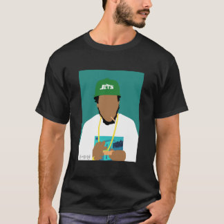 Curren$y Fitted V-Neck  T-Shirt
