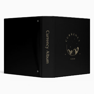 Currency 3-Ring Binder