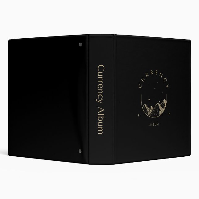 Currency 3-Ring Binder  (Background)