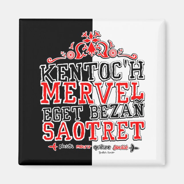 Currency of Brittany Magnet (Front)