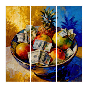 “Currency of Nature” – Fruits of My Labor Triptych