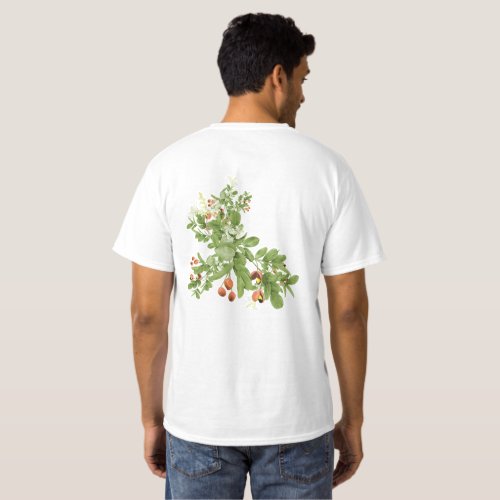 Current botanical illustration of the Copaba tree T_Shirt