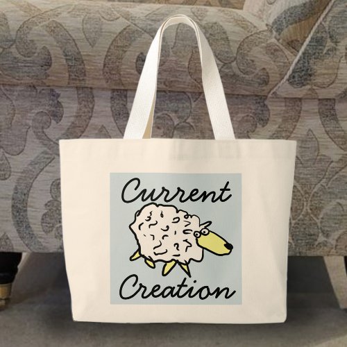 Current Creation Sheep Cartoon Project Bag