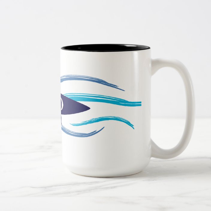 Current Kayak TwoTone Coffee Mug