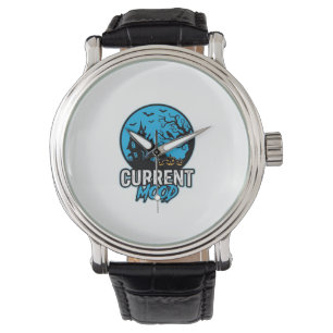 Current Mood Halloween Vintage Engraving Vector_1 Watch