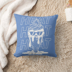 Current Mood: Melting Throw Pillow