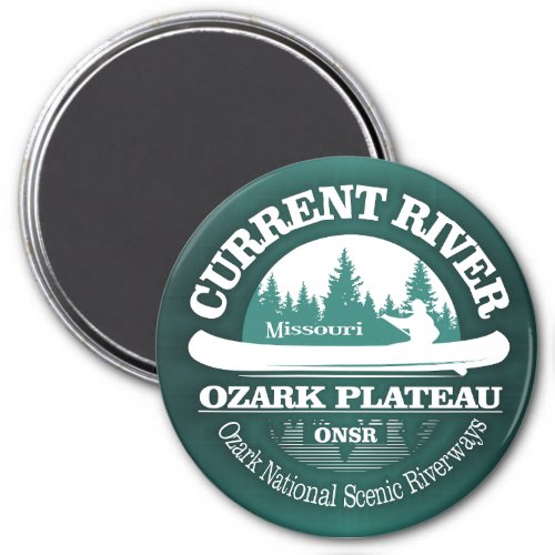 Current River canoe Magnet