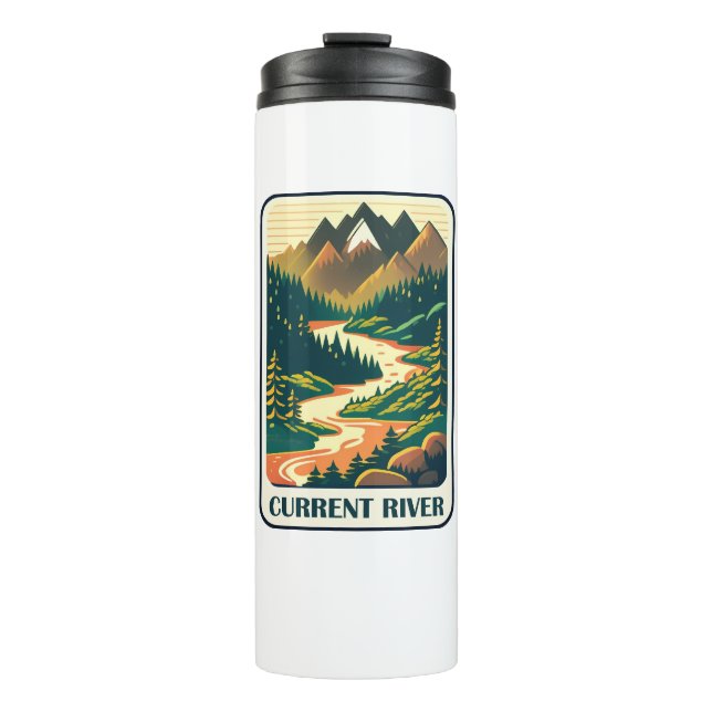Current River Missouri Colors Thermal Tumbler (Front)