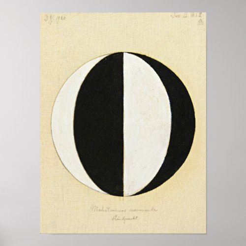 Current Standpoint of Mahatmas by Hilma af Klint Poster