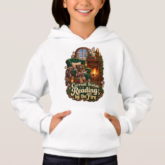 Current Status Reading by the Fire Winter Hoodie