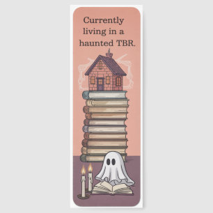 Currently Living in a Haunted TBR Bookmarks