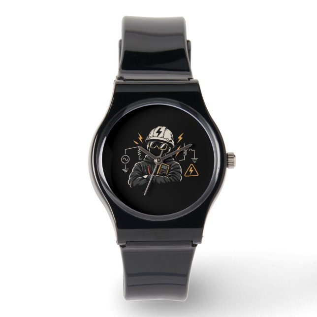 Currently Overthinking Circuits - Electrical Watch (Front)