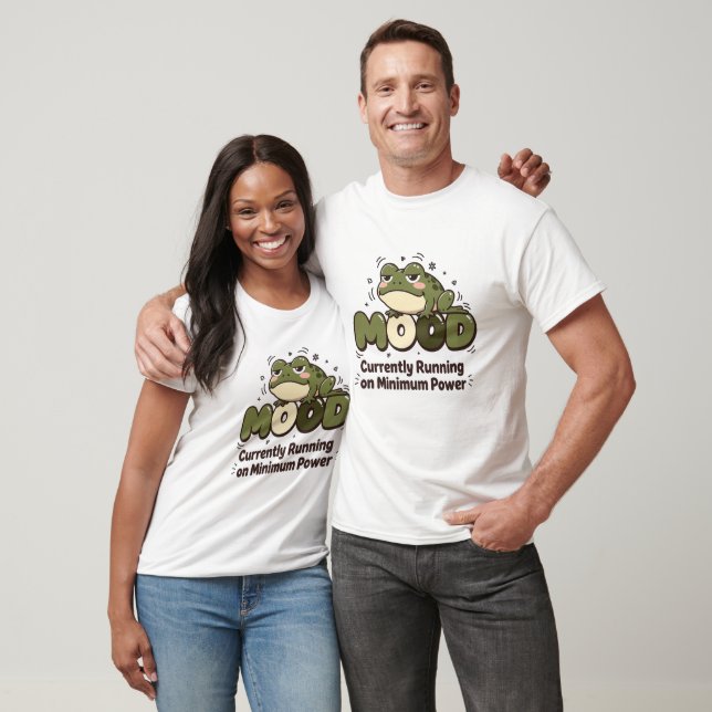 Currently Running on Minimum Power Frog Tee (Unisex)